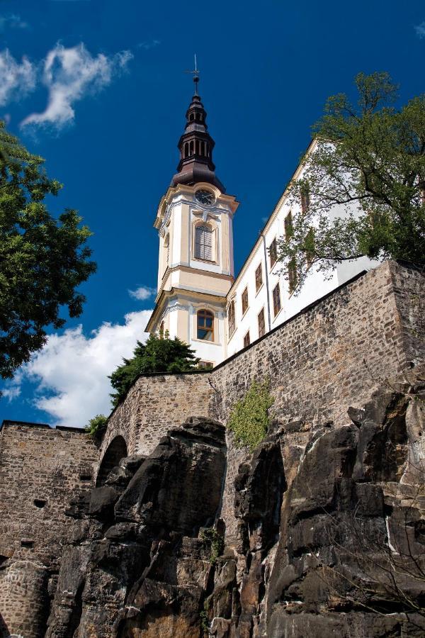 Ferienwohnung Chateau Decin Exterior foto