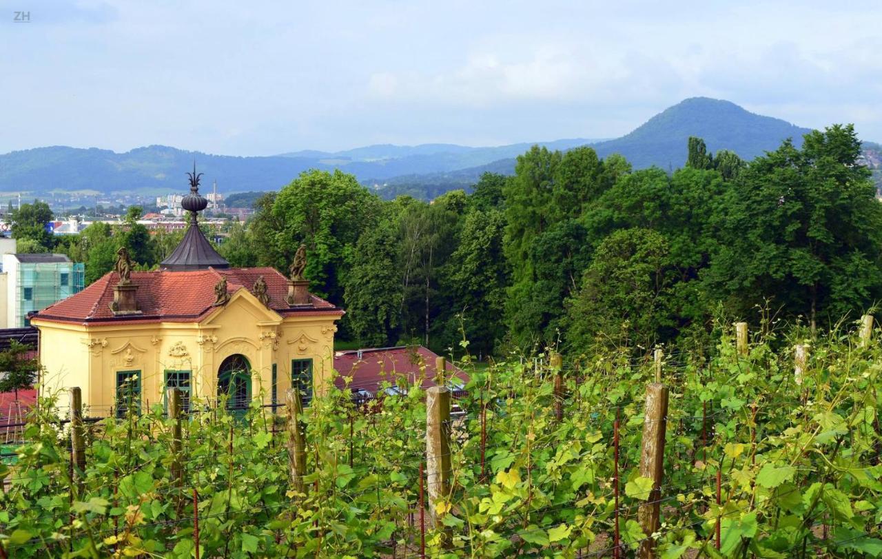 Ferienwohnung Chateau Decin Exterior foto