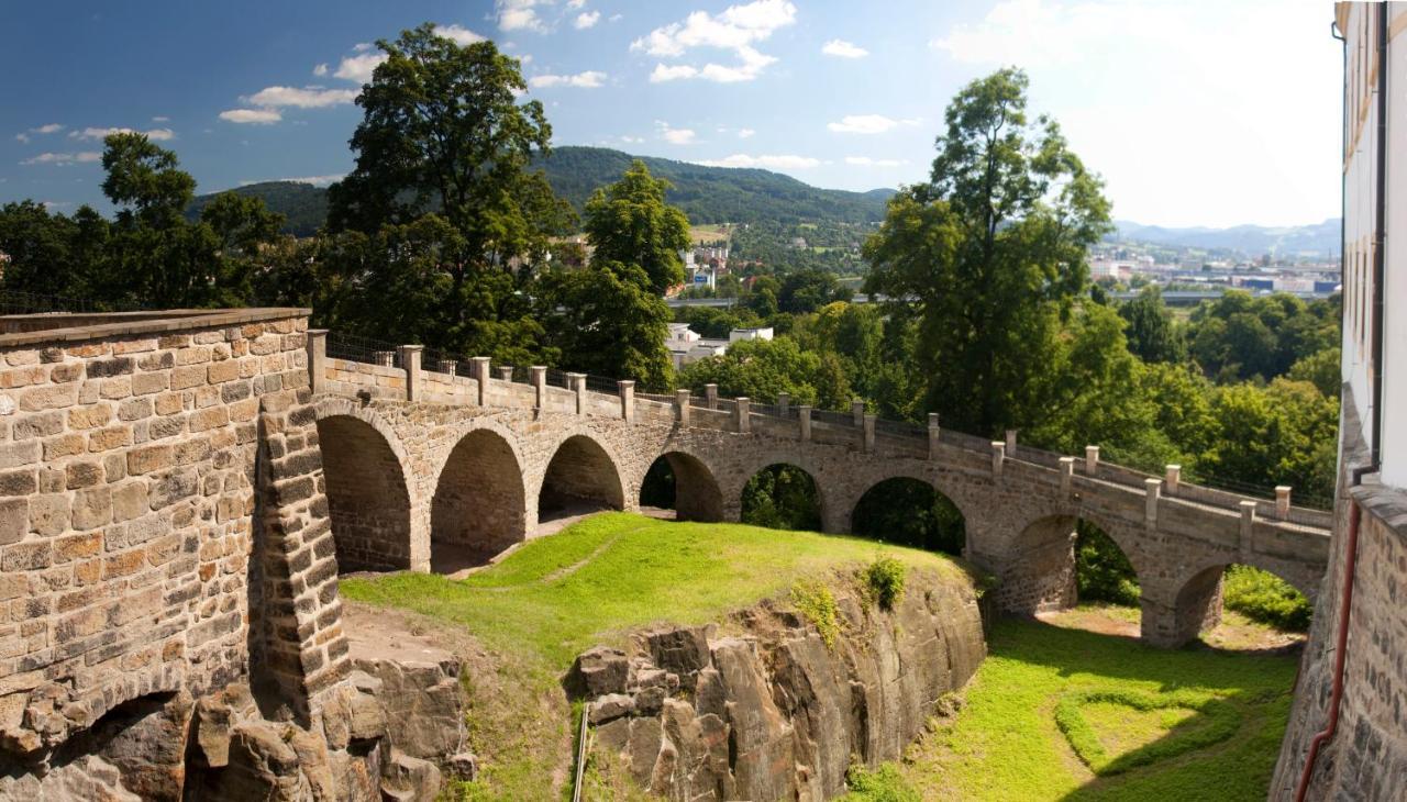 Ferienwohnung Chateau Decin Exterior foto